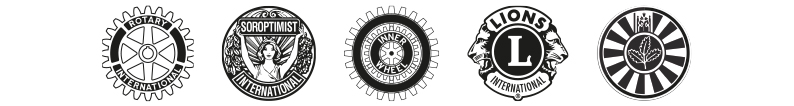 Service-Clubs Logos